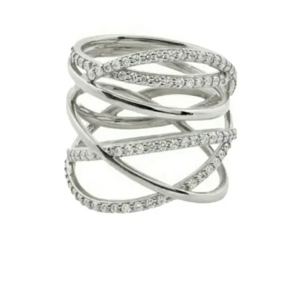 New Multi band statement ring - Picture 2 of 3